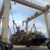 Плановое обслуживание патрульного  катера  ВМФ  охраны Водного района НВМБ  на территории судоремонтной верфи Алексино порт Марина Shipyard